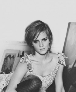 Emma Watson Photographed By Alexei Hai For Glamour Magazine, 2012